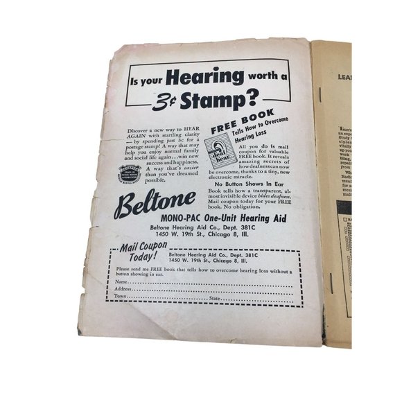 Vintage Collectible "Startling Stories" Sept. 1950 Pulp Fiction Magazine - Picture 7 of 14